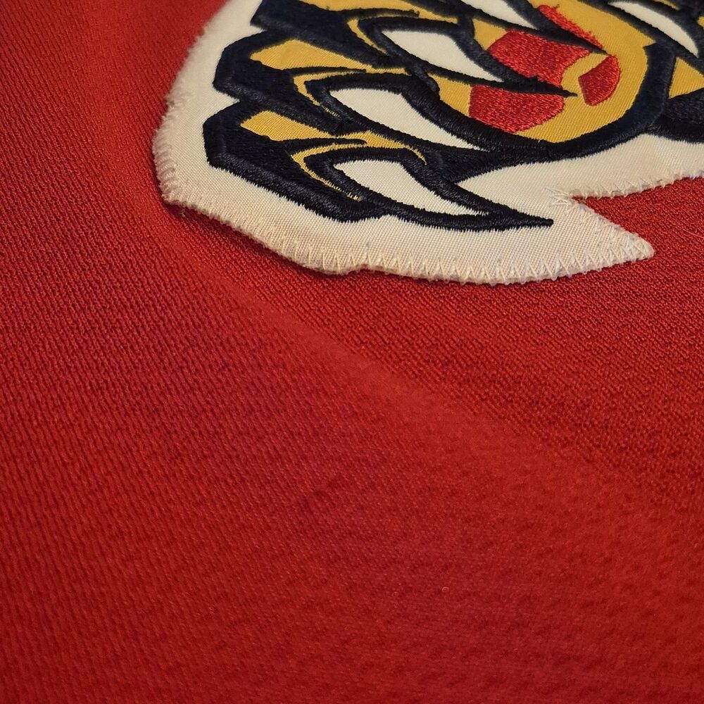 Florida Panthers Starter Jersey 54R Center Ice Authentic Hockey NHL Home Lundell - Picture 8 of 9